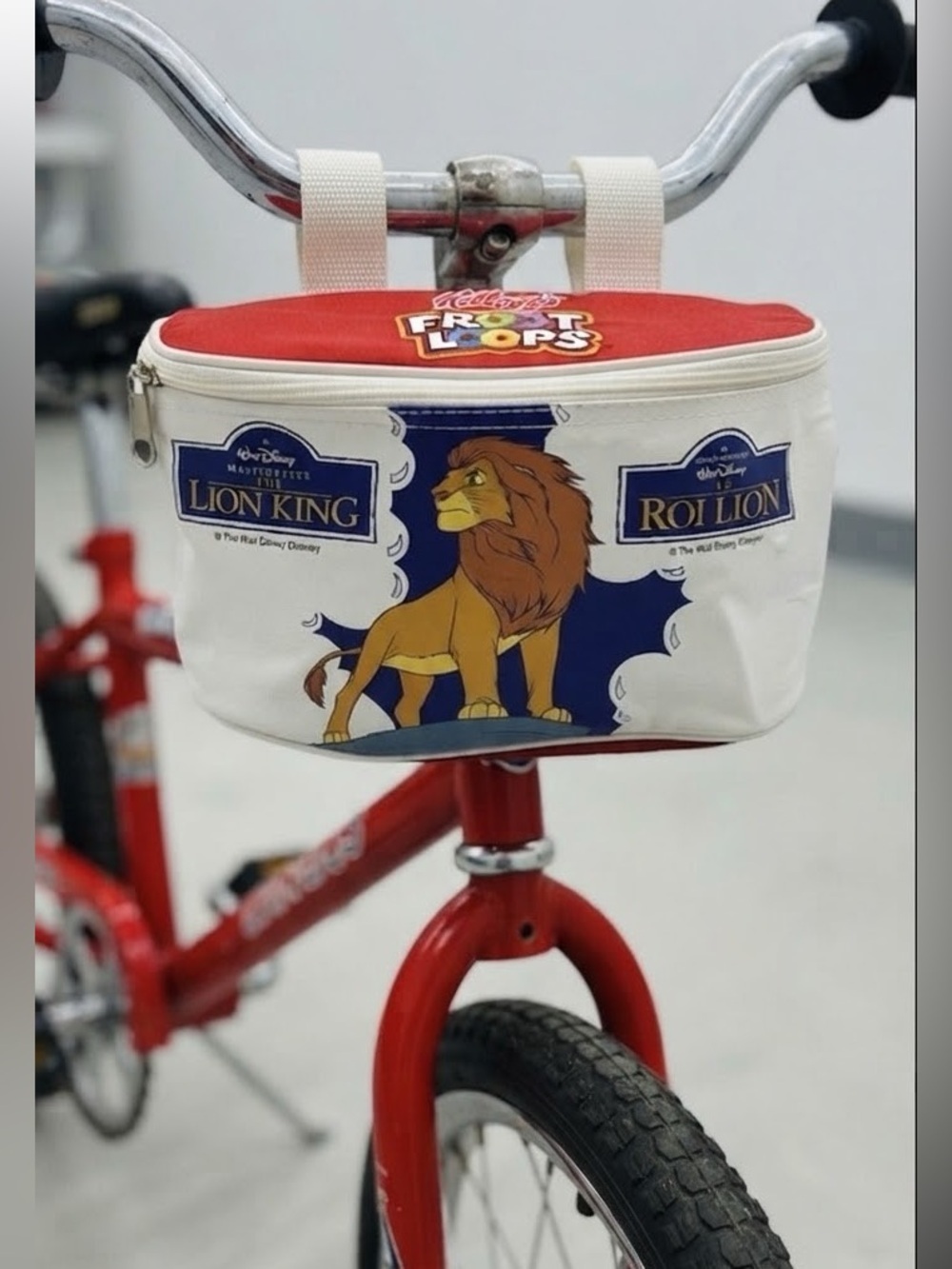 Vintage 1994 Disney Lion King Froot Loops Fanny Pack Belt Bag Le Roi Lion Promo